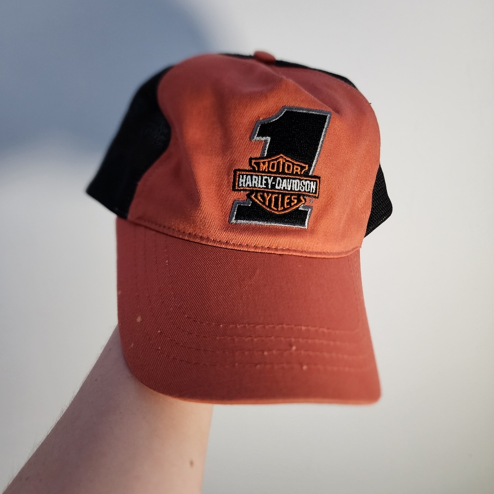 Harley-Davidson Rust and Black Cap